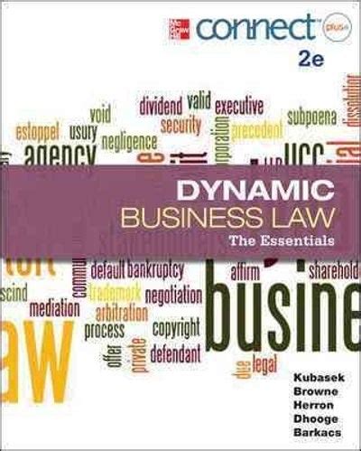 Dynamic Business Law 2nd Edition PDF Book PDF